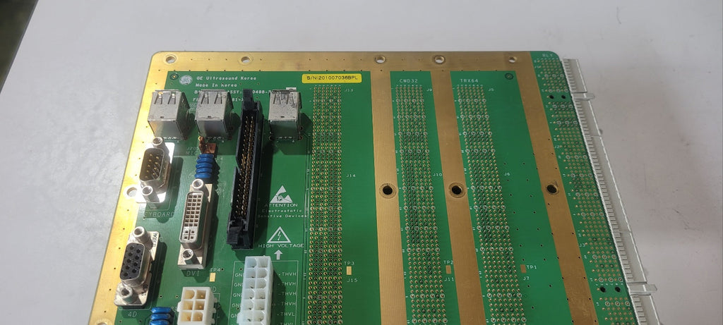 Used GE logiq P5 Backplane Assy Part