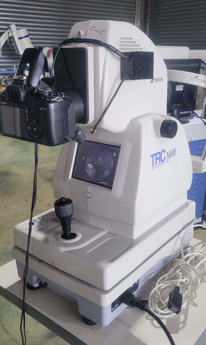 Worldwide Sell Used Topcon TRC NW6 Fundus Camera
