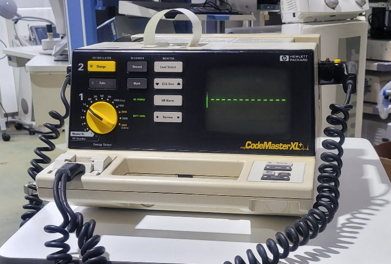 Worldwide Sell Used Hewlett Packard HP Codemaster XL defibrillator
