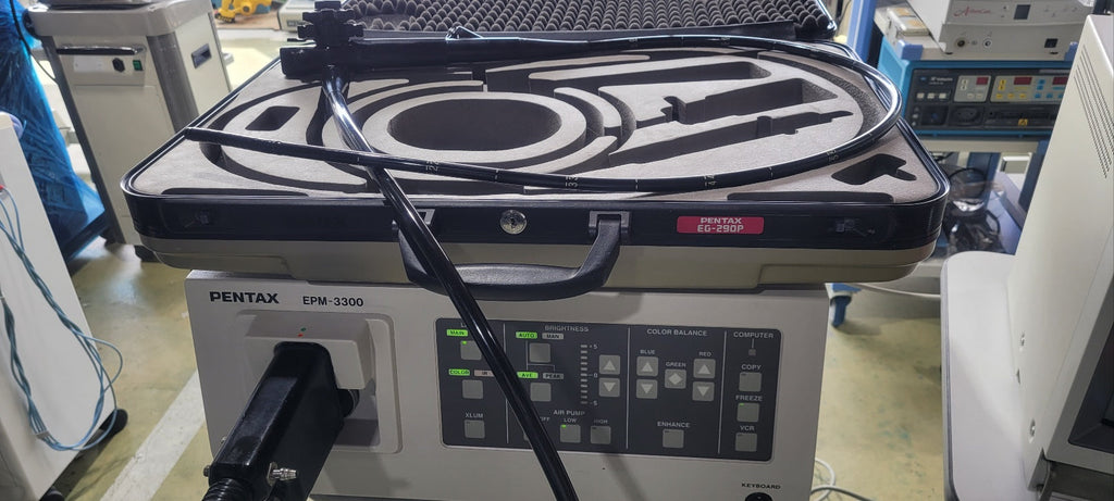 Used Pentax EPM-3300 with EG-290P Gastroscope System