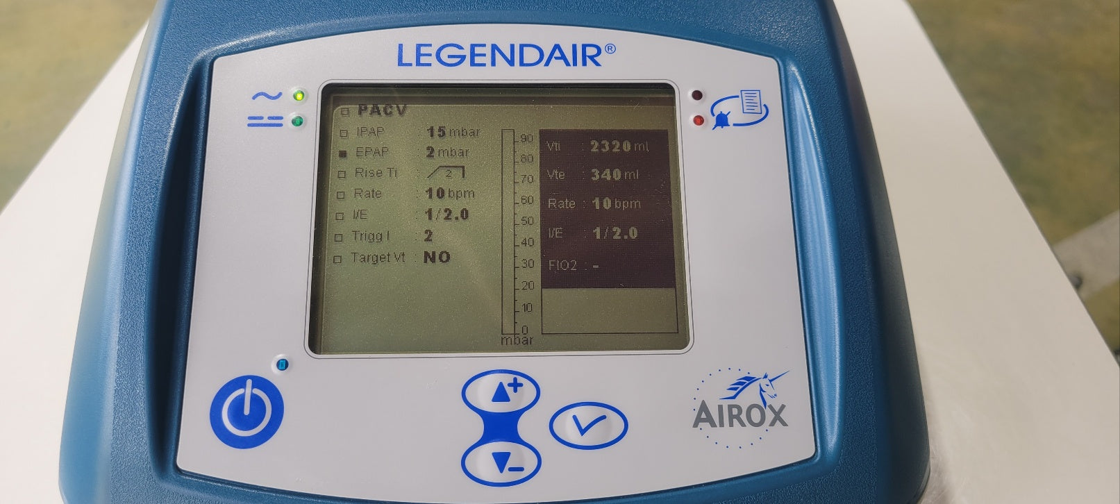 Used Airox Legendair Ventilator for Medical Respiratory Care