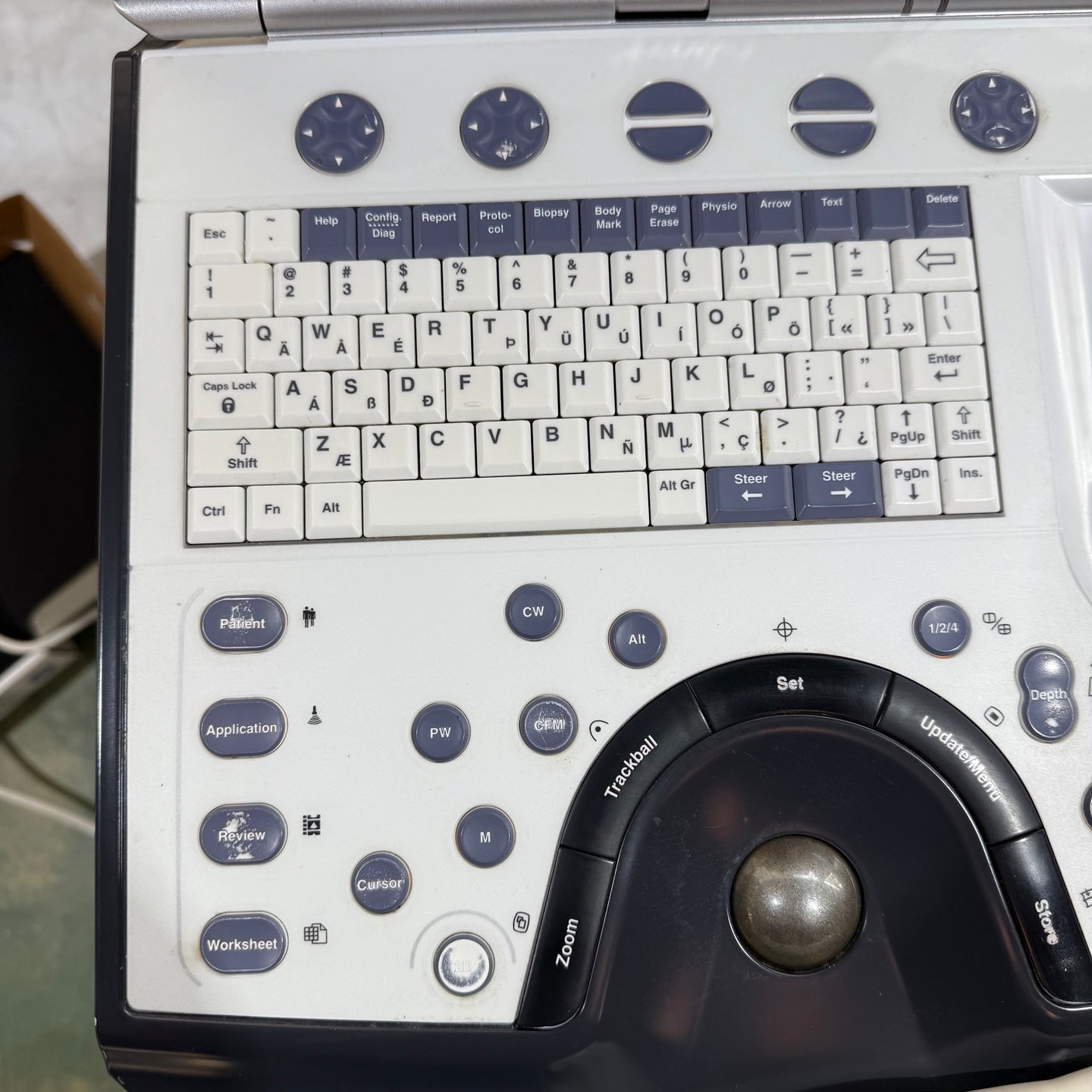 Used GE Vivid i Ultrasound Machine & Convex 4C-RS & Cardiac 3S-RS 2