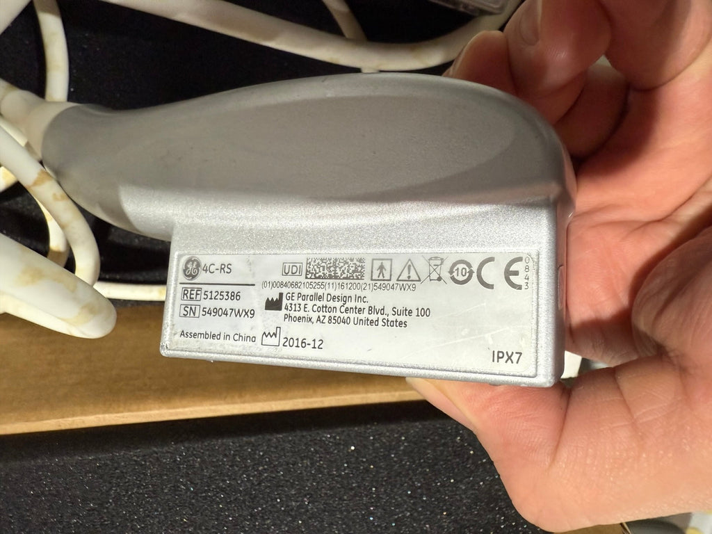 Used GE Vivid i Ultrasound Machine & Convex 4C-RS & Cardiac 3S-RS 2