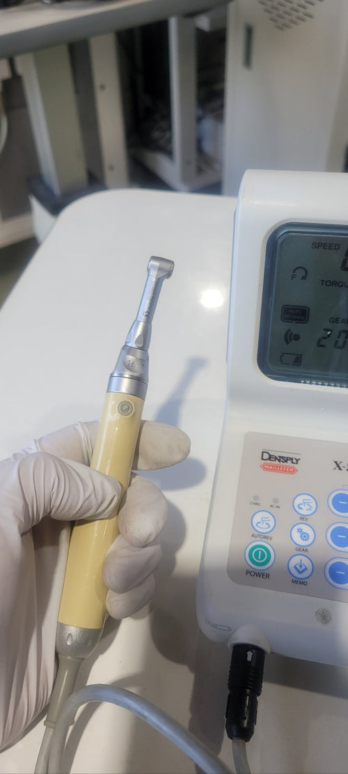 Dentsply X-Smart Motor Low Battery Notice