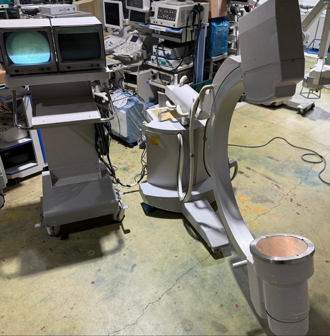 Used Hitachi C Arm Mobile Xray DHF-105CX