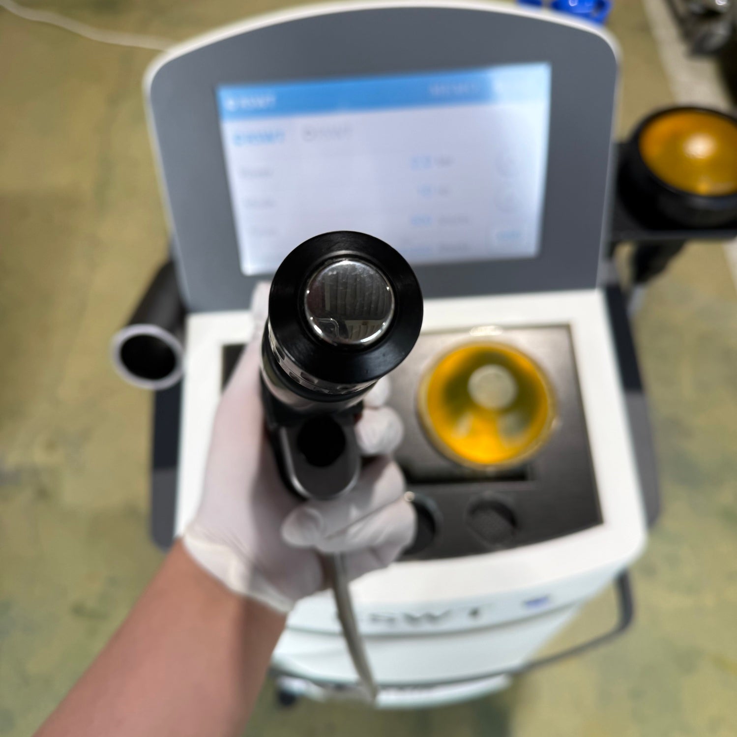 Used Medigen Dual Wave Plus Radial Focus ESWT Therapy