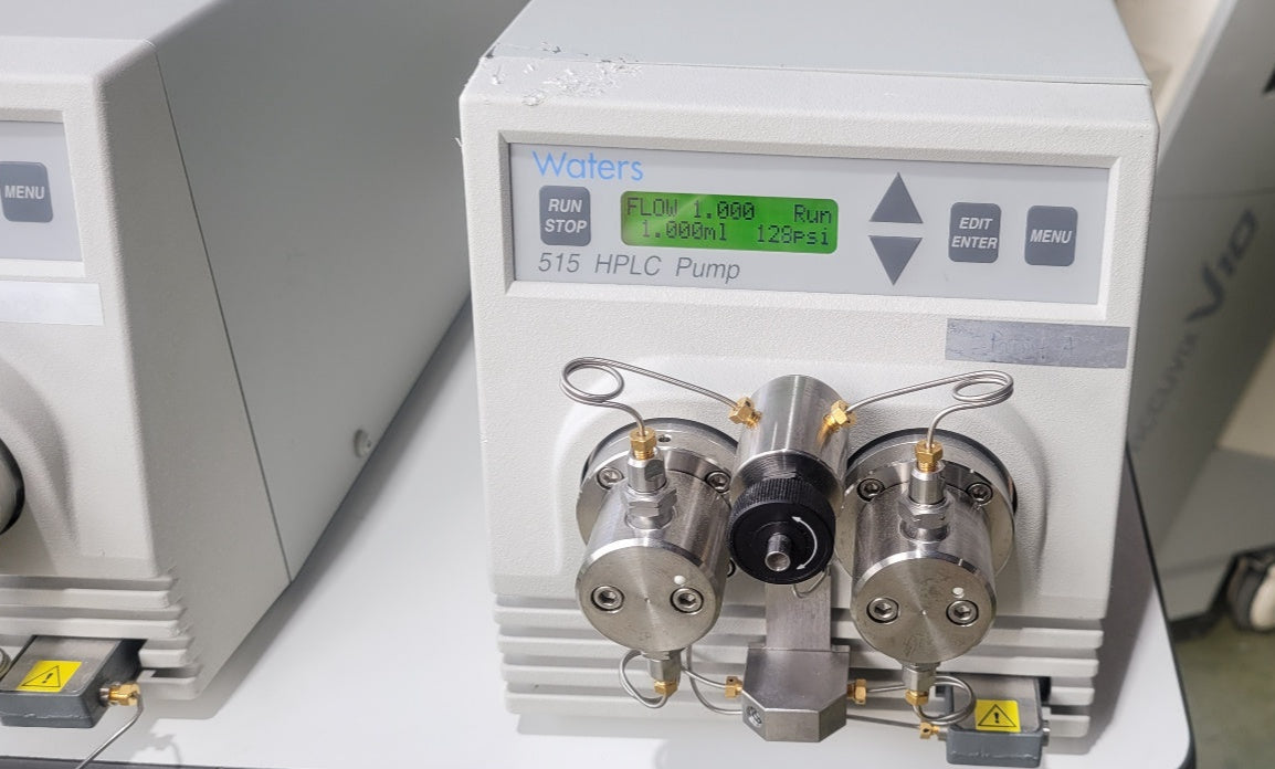 Used Waters 515 HPLC Laboratory Chromatography Liquid Solvent Pump