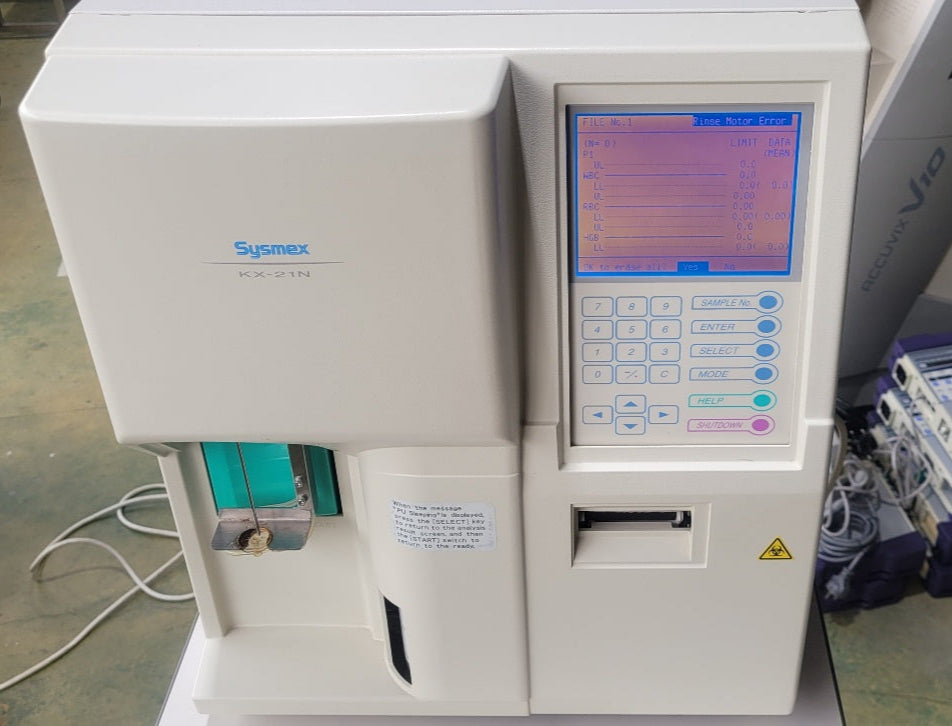 Sysmex KX-21N Automatic Hematology Analyzer
