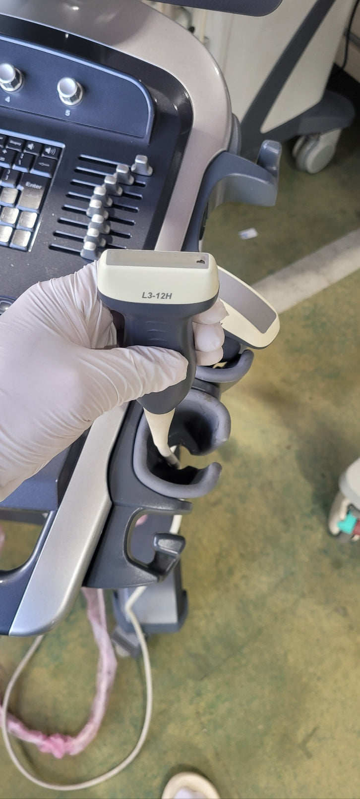 Used Alpinion E-CUBE 9 Convex SC1-6H Linear L3-12H Probes Transducer (For Parts/Repair)