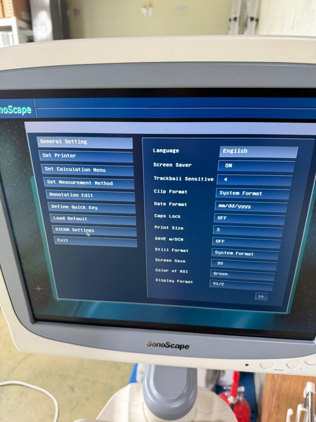 Sonoscape S20 with 3 Probes Convex Linear Vaginal