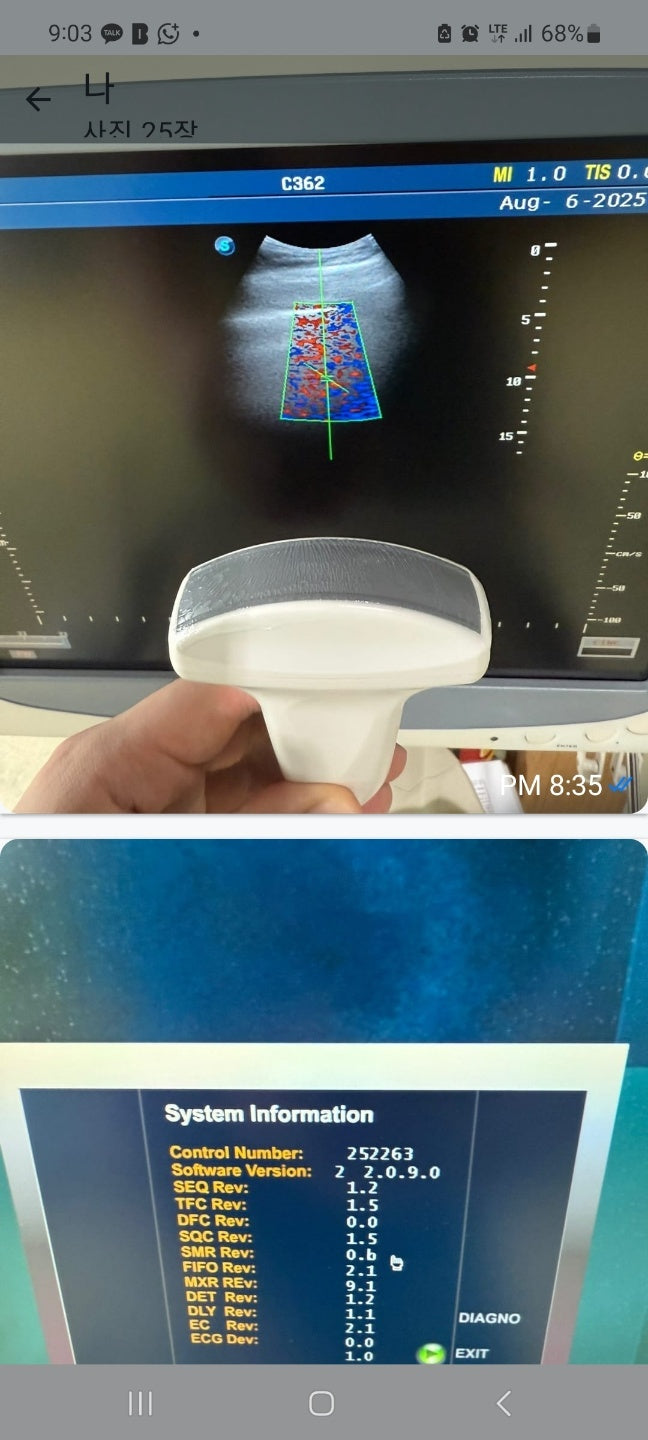 Sonoscape S20 with 3 Probes Convex Linear Vaginal