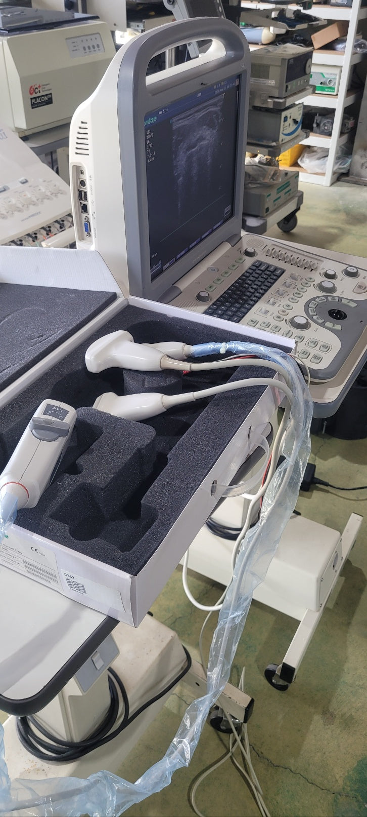 Pre-Owned Sonoscape S8 Ultrasound Cardiac Convex Linear 3Probes Transducer