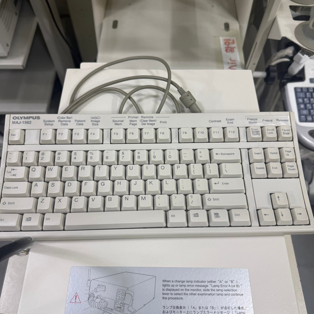 Olympus CV150 Video Processor With Waterbottle Keyboard