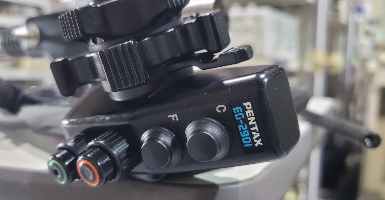 Pre-Owned Pentax EG-2901 Gastroscope (9mm) — Outer Skin Partially Peeled