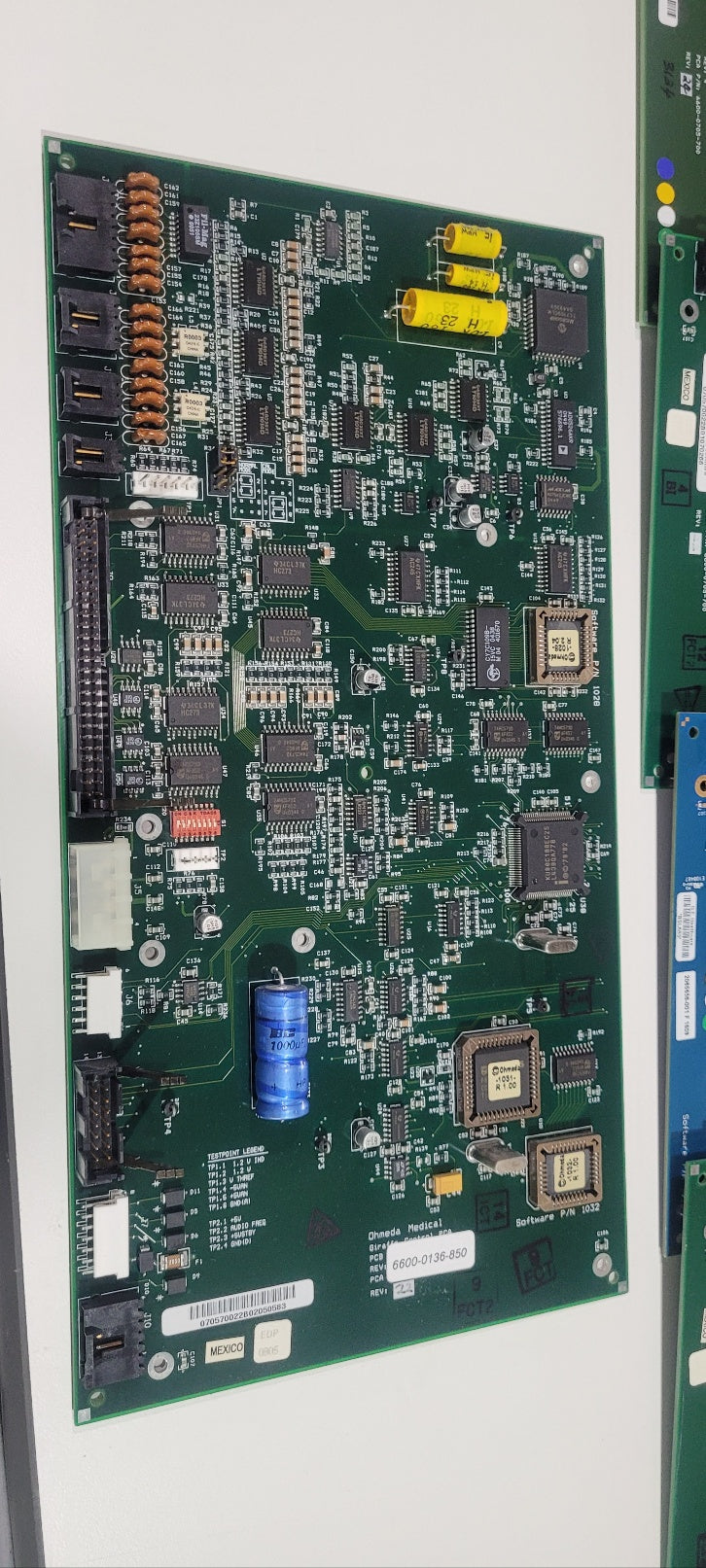 GE Datex Ohmeda Giraffe Omnibed Control PCA Board
