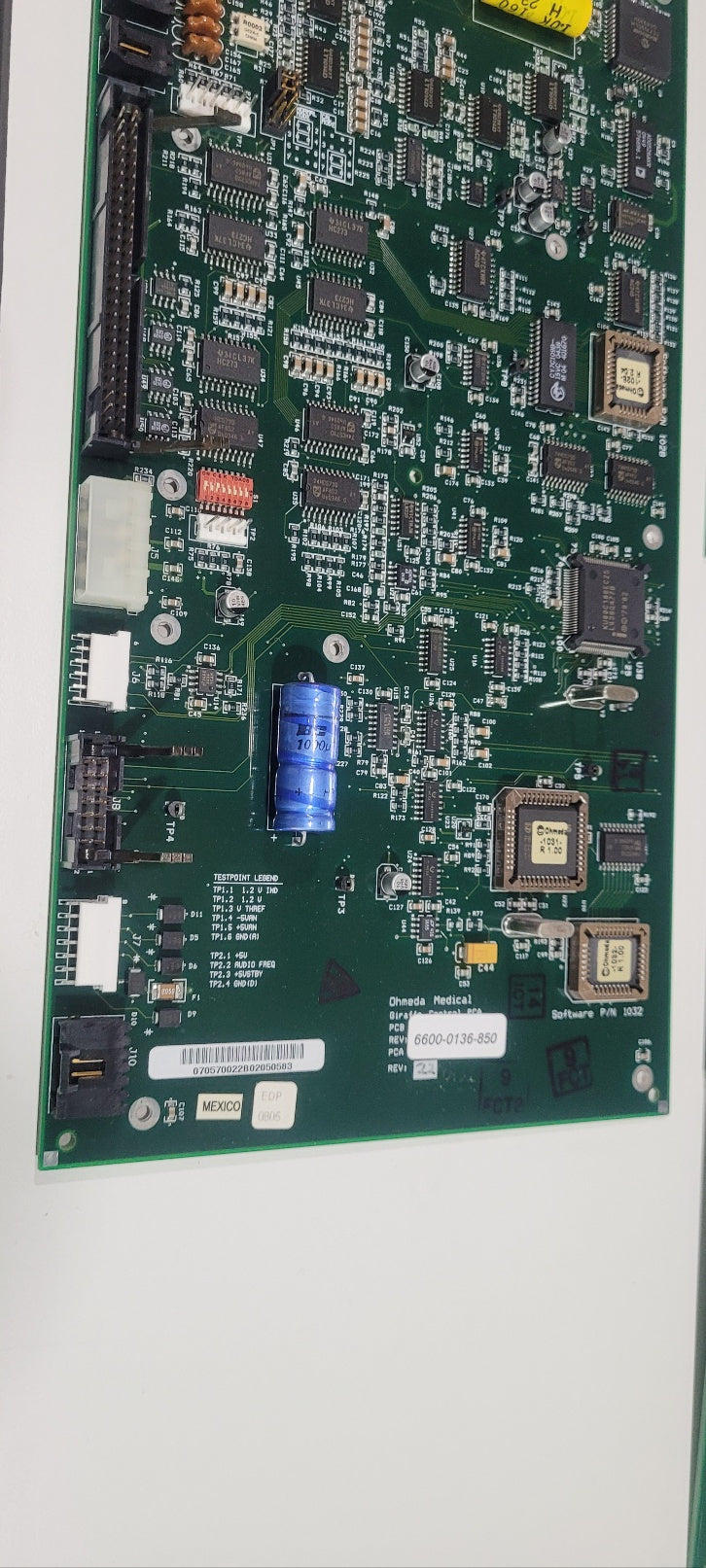 GE Datex Ohmeda Giraffe Omnibed Control PCA Board