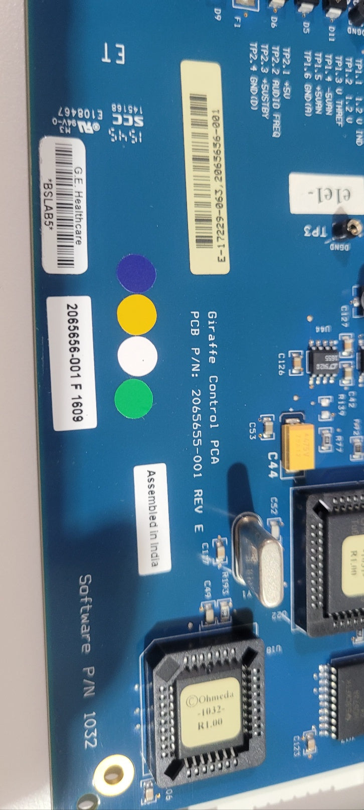 GE Datex Ohmeda Giraffe Omnibed Control PCA Board