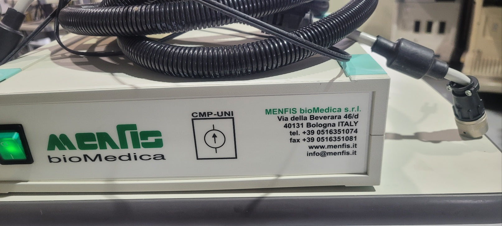 Menfis Biomedica Pico Compact Part Cable AC0200 Urodynamic System