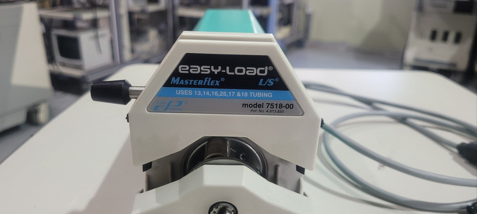 Menfis BioMedica Peristaltic Infusion Pump with Masterflex 7518-00 Drive Head