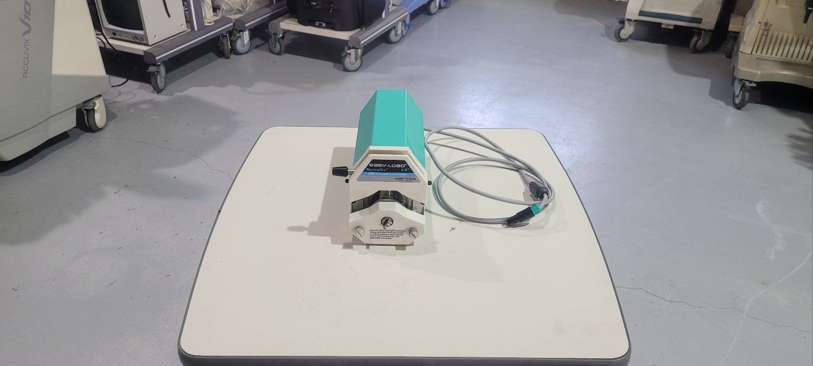 Menfis BioMedica Peristaltic Infusion Pump with Masterflex 7518-00 Drive Head