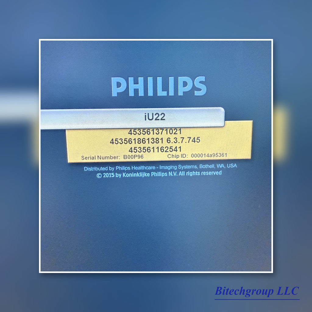 Philips IU22 with Cardiac Linear Hakistick 3 Transducer | Bitech Group