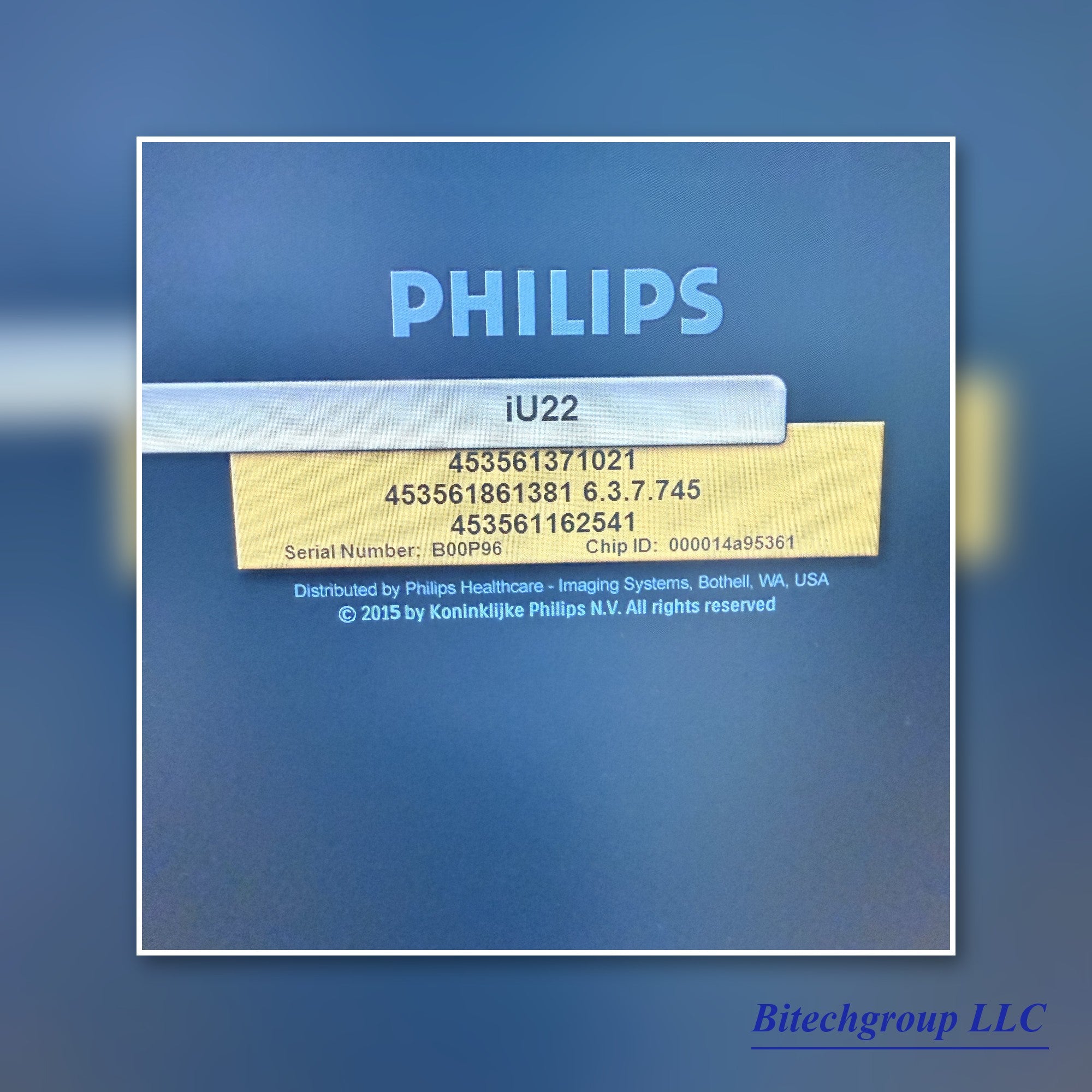 Philips IU22 with Cardiac Linear Hakistick 3 Transducer | Bitech Group