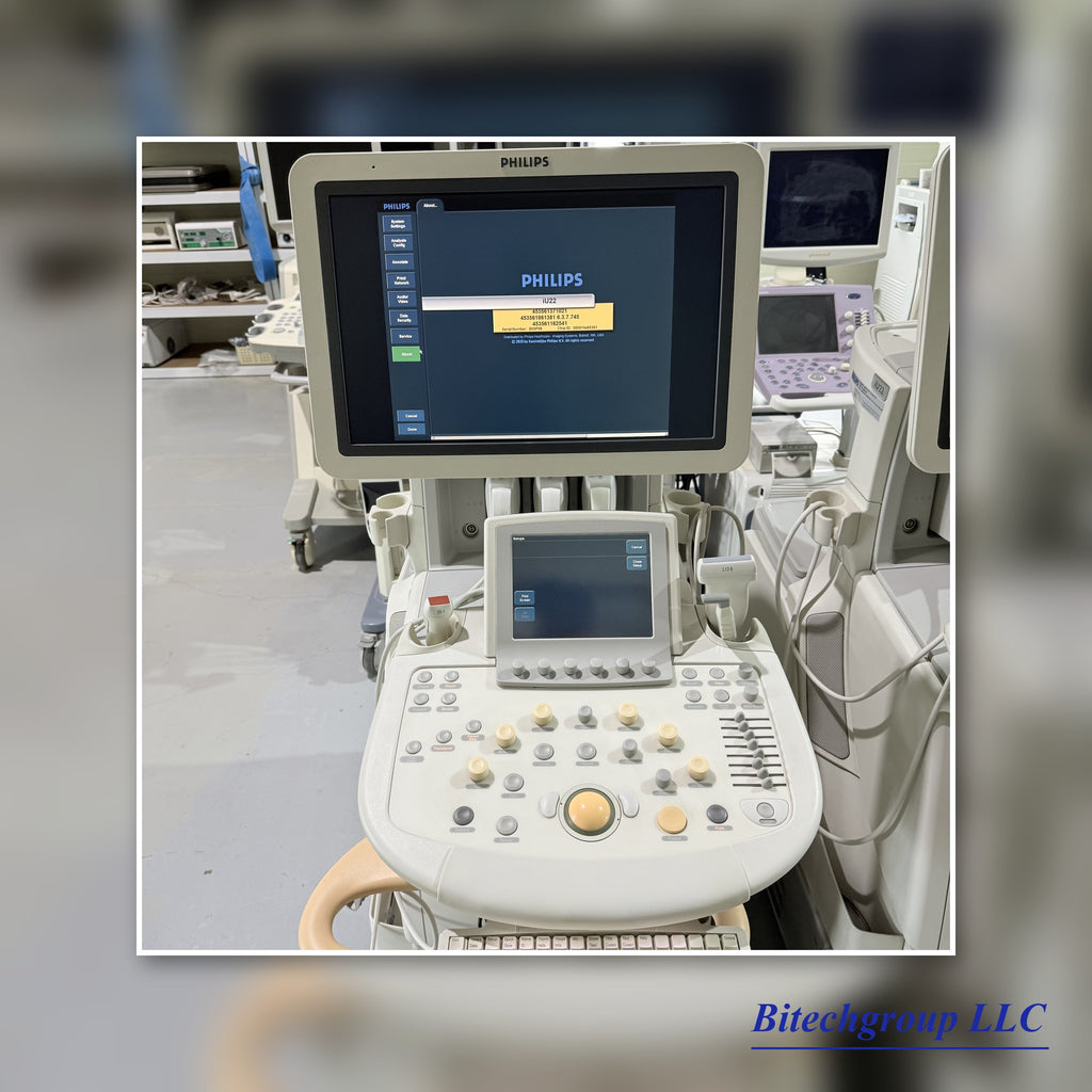 Philips IU22 with Cardiac Linear Hakistick 3 Transducer | Bitech Group