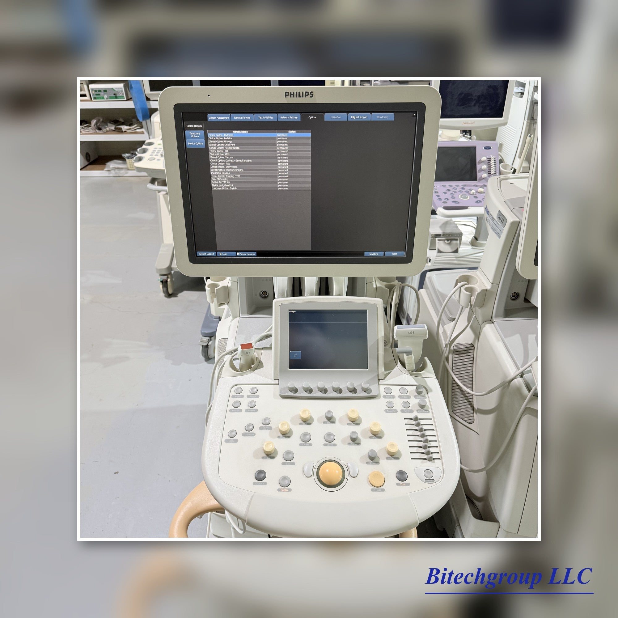 Philips IU22 with Cardiac Linear Hakistick 3 Transducer | Bitech Group