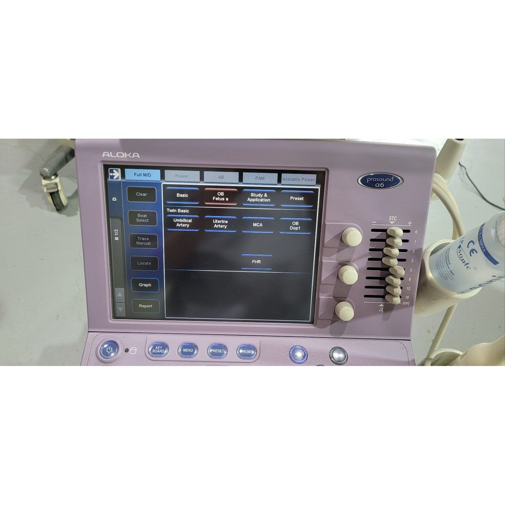 Aloka ProSound Alpha 6 Ultrasound Convex Vaginal 2 Probes
