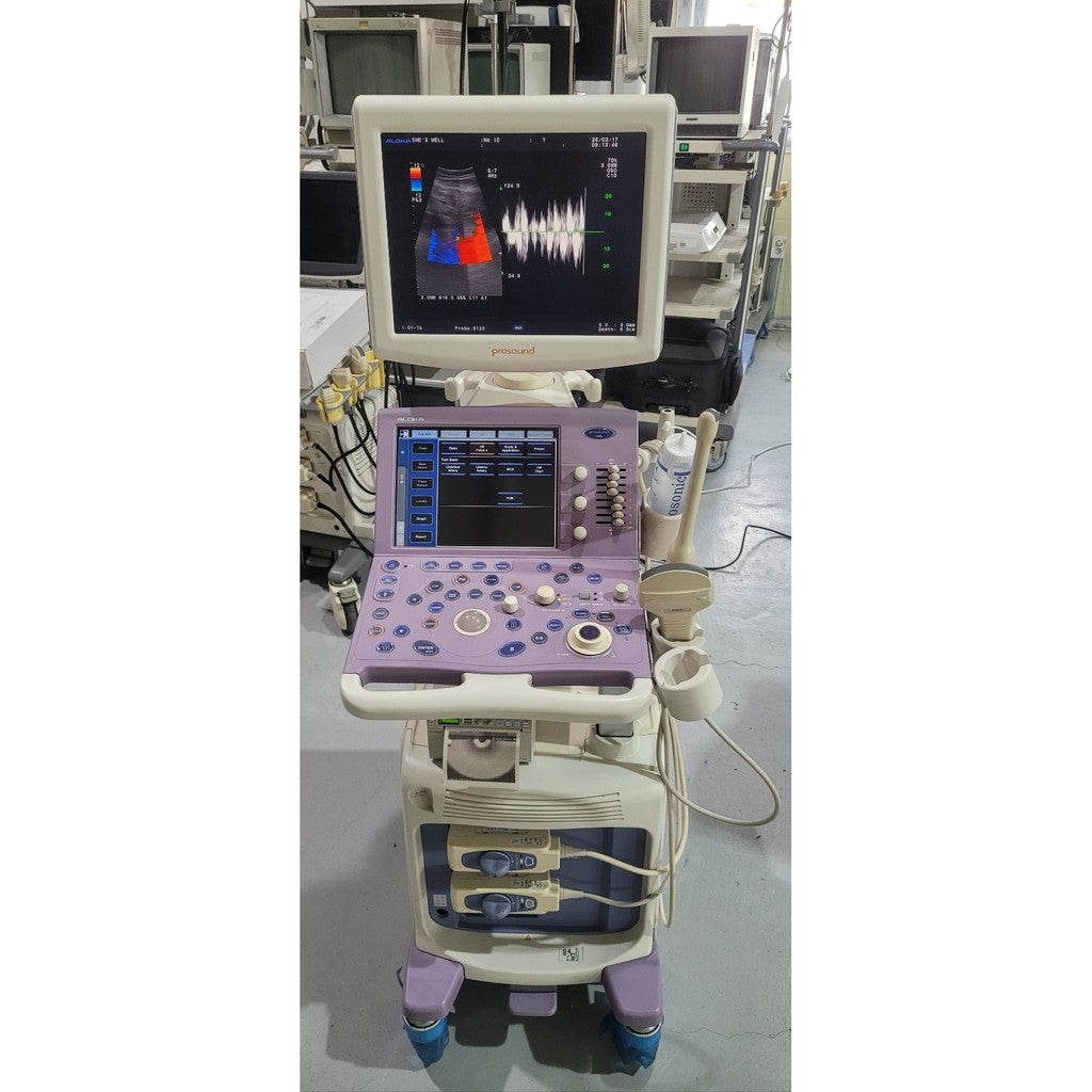 Aloka ProSound Alpha 6 Ultrasound Convex Vaginal 2 Probes
