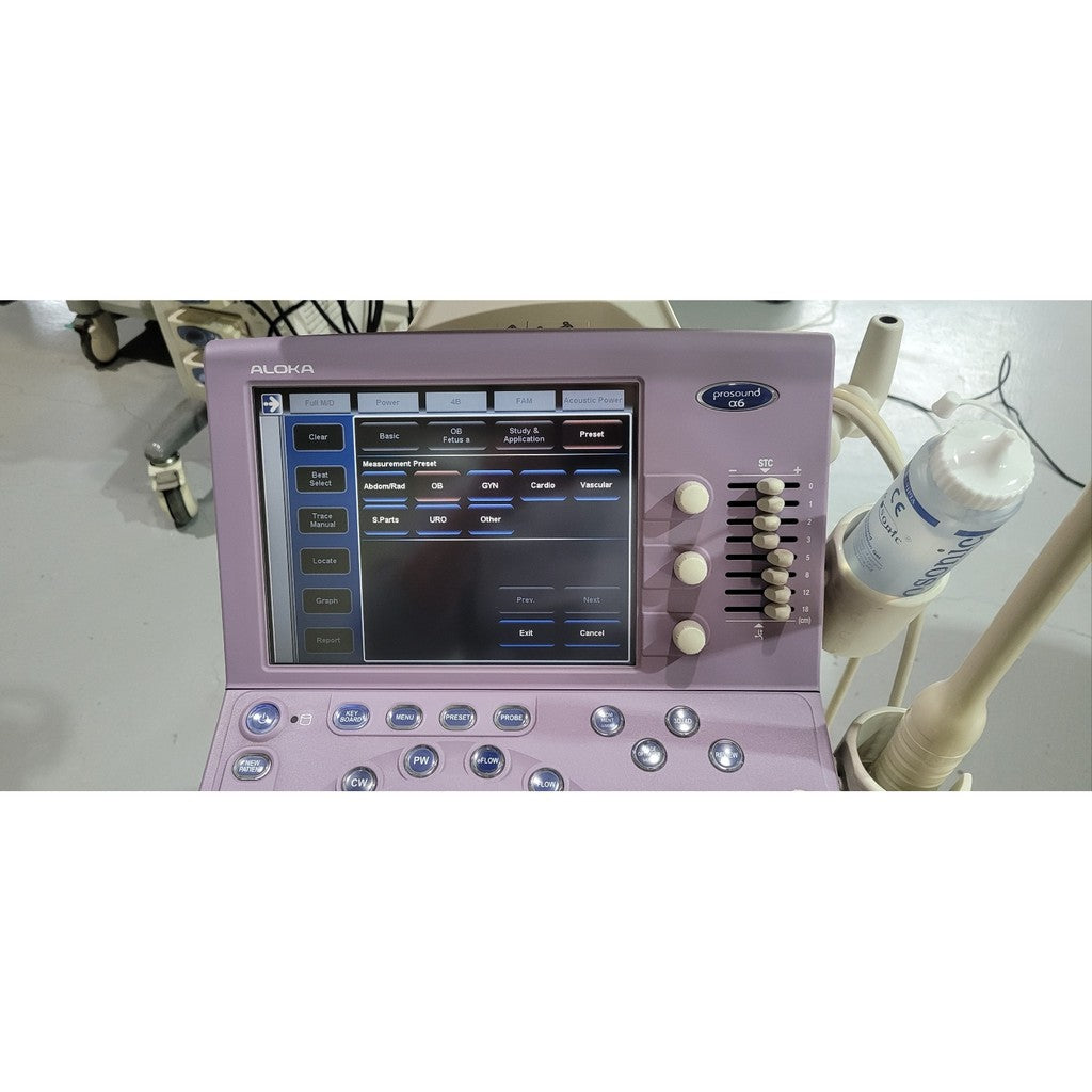 Aloka ProSound Alpha 6 Ultrasound Convex Vaginal 2 Probes