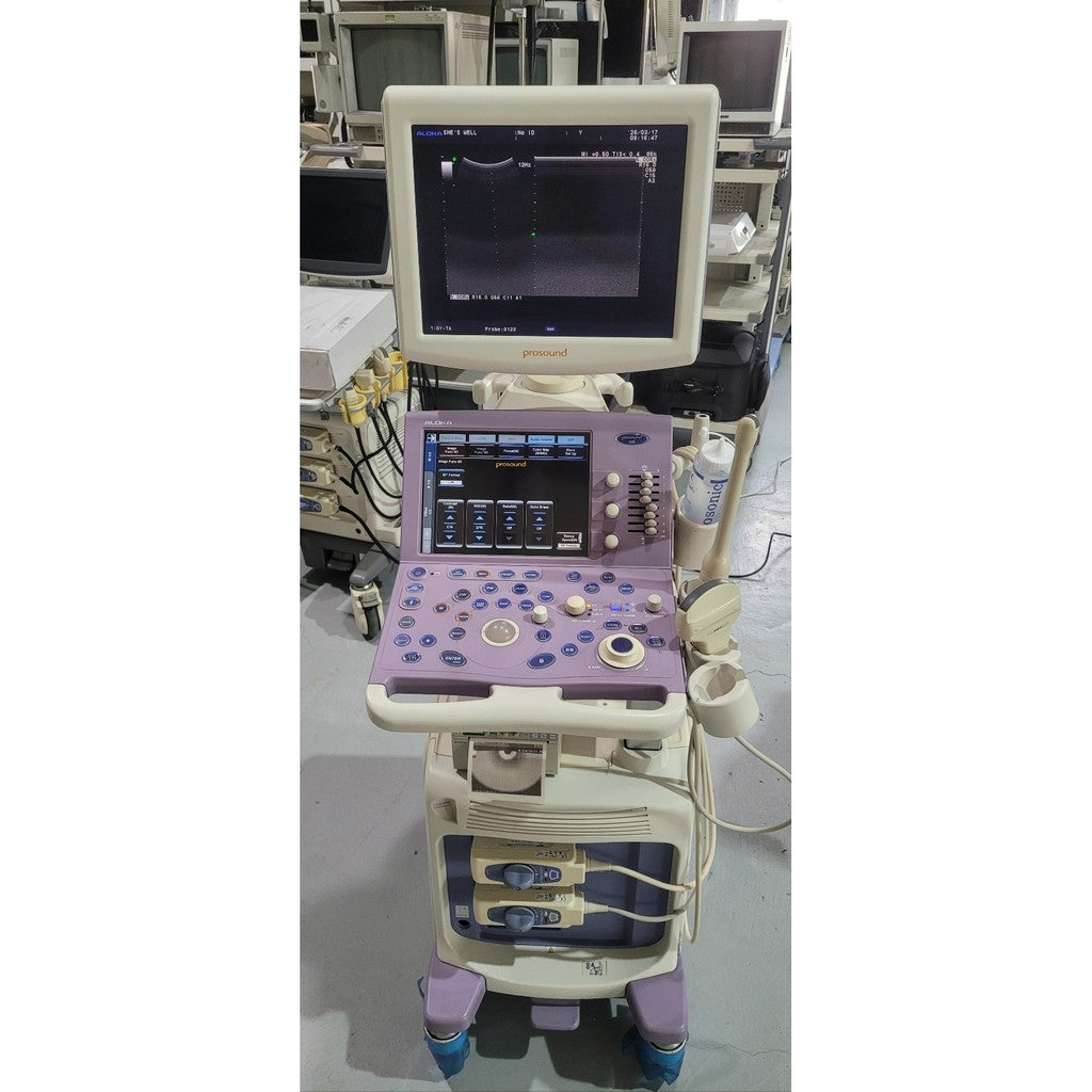 Aloka ProSound Alpha 6 Ultrasound Convex Vaginal 2 Probes