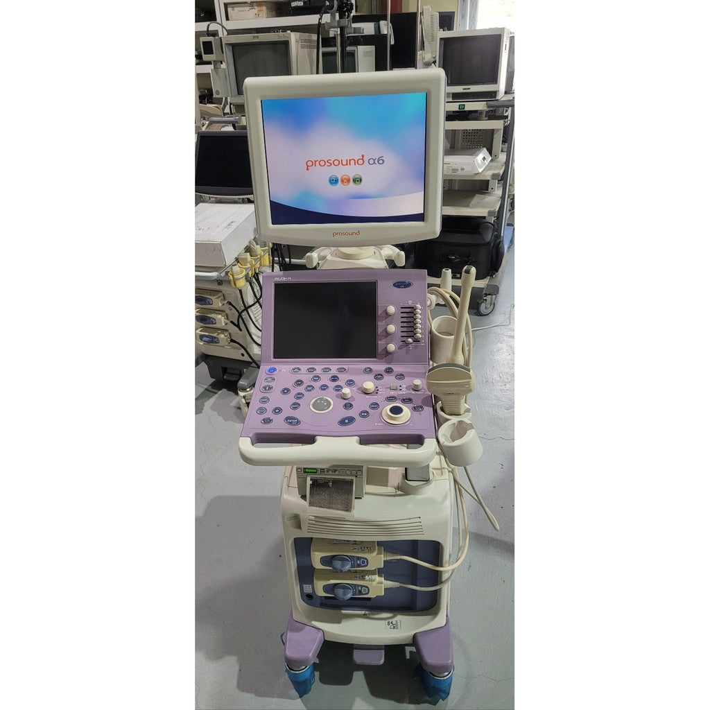Aloka ProSound Alpha 6 Ultrasound Convex Vaginal 2 Probes