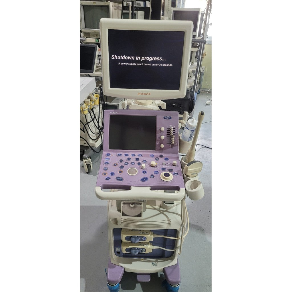 Aloka ProSound Alpha 6 Ultrasound Convex Vaginal 2 Probes