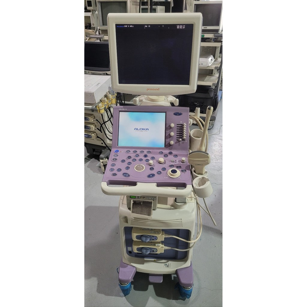 Aloka ProSound Alpha 6 Ultrasound Convex Vaginal 2 Probes