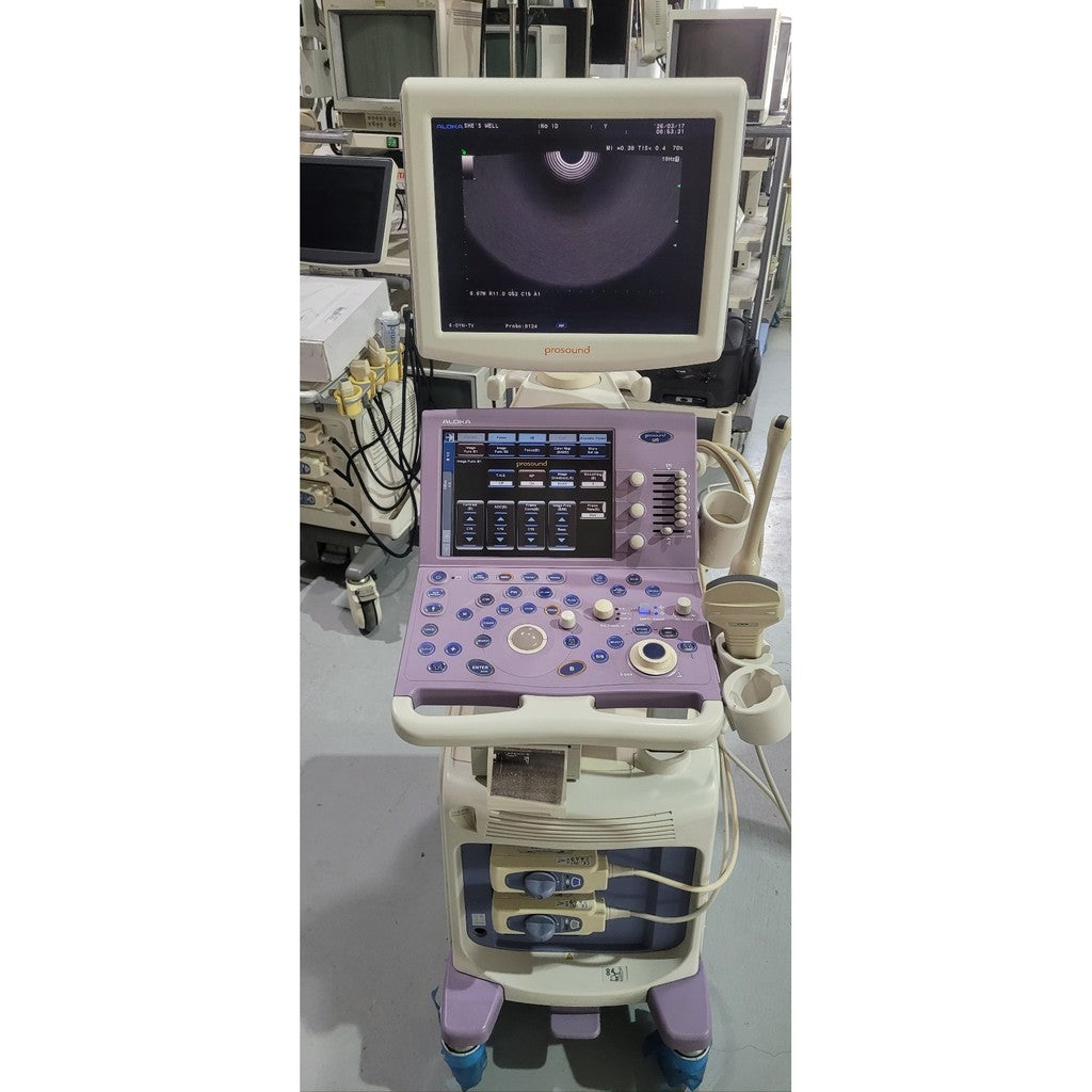 Aloka ProSound Alpha 6 Ultrasound Convex Vaginal 2 Probes
